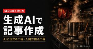 生成AI 記事作成