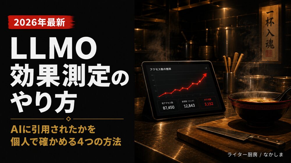 LLMO 効果測定