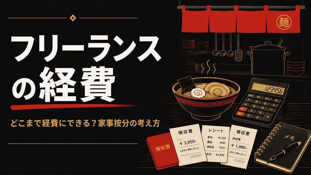 フリーランス 経費