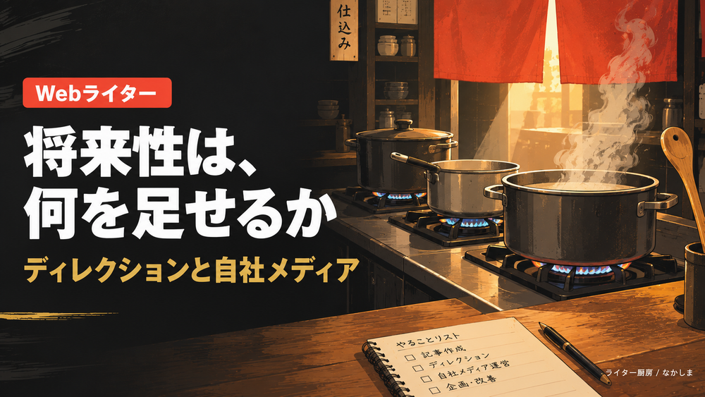 Webライター 将来性