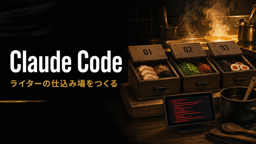 Claude Code Webライター